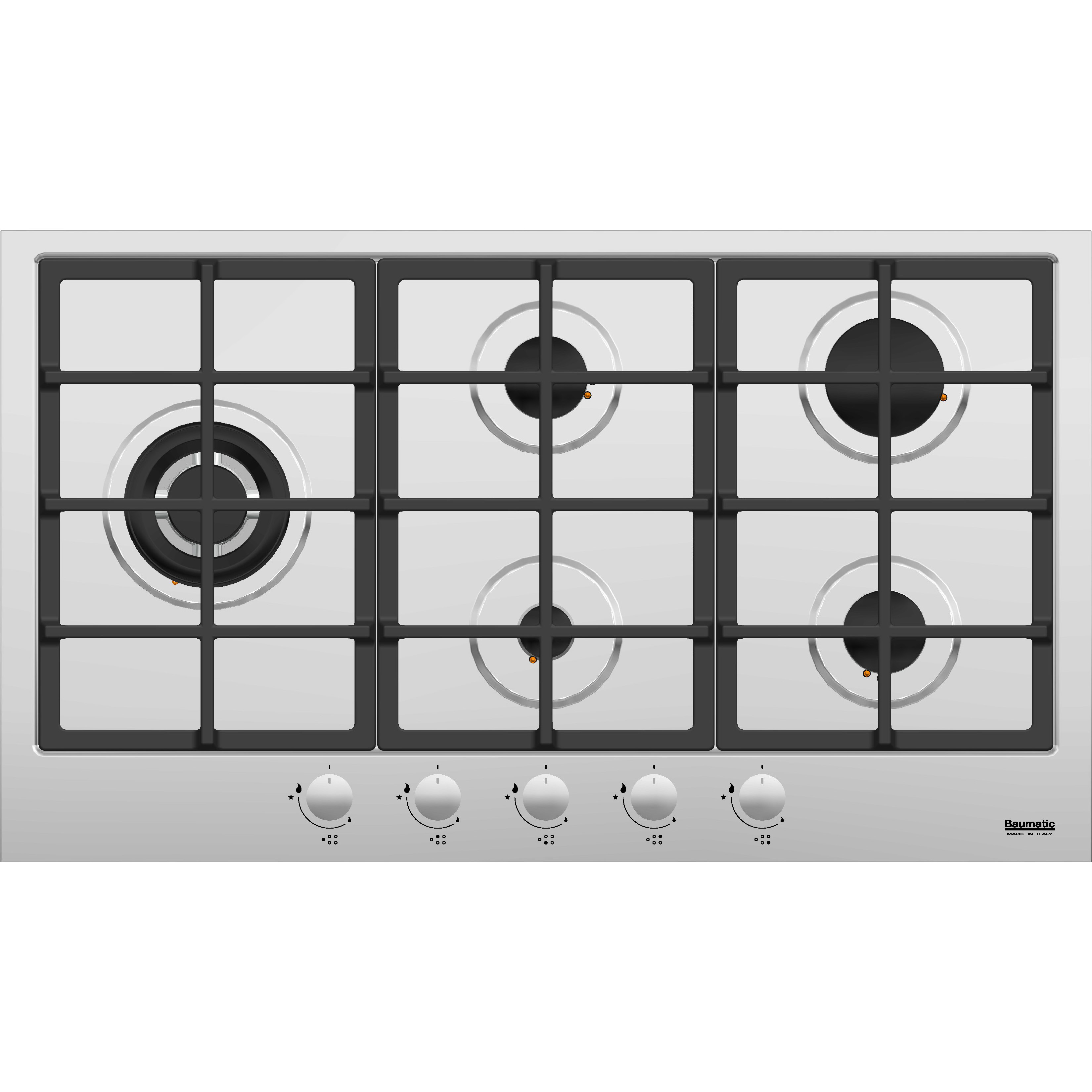 90cm Gas Hob Baumatic